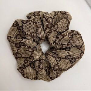 GG Monogram Luxury Hair Scrunchie